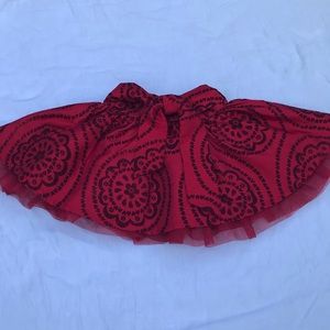 Children’s Place red holiday skirt